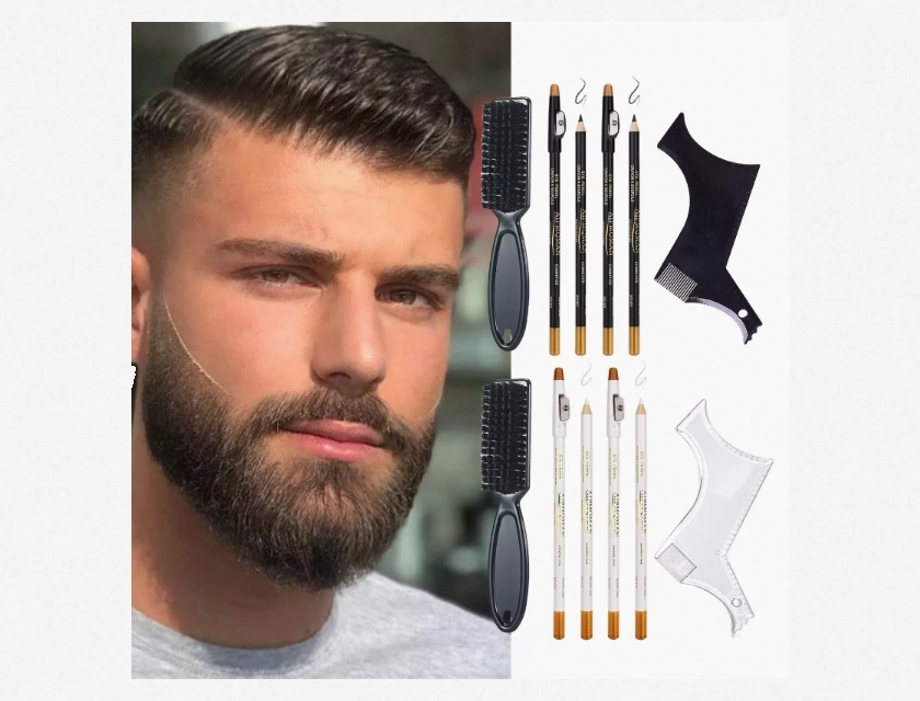 Barber Pencil Set 4 Pieces Edge and Hairline Razor Beard Styling Tool