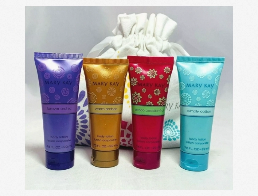 Mary Kay Mini Eau De Toilette and Body Lotion Set with Gift Bag