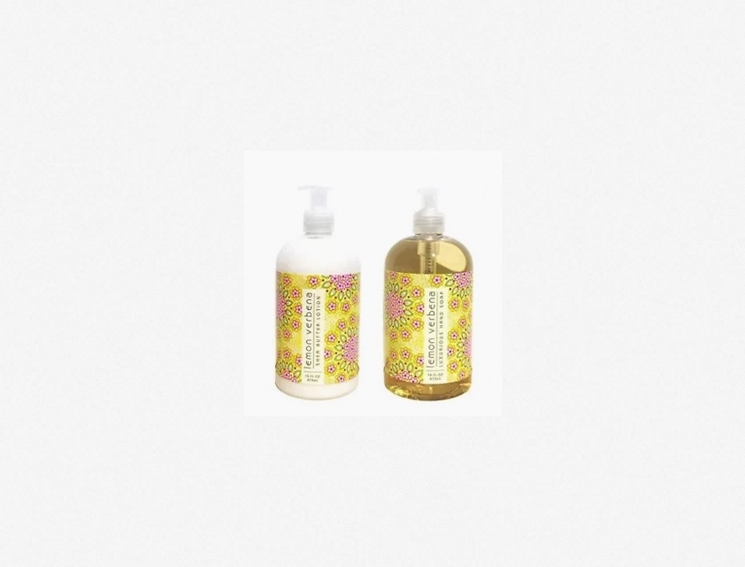 Greenwich Bay 16 oz Hand and Body Lotion & Soap Set, Lemon Verbena