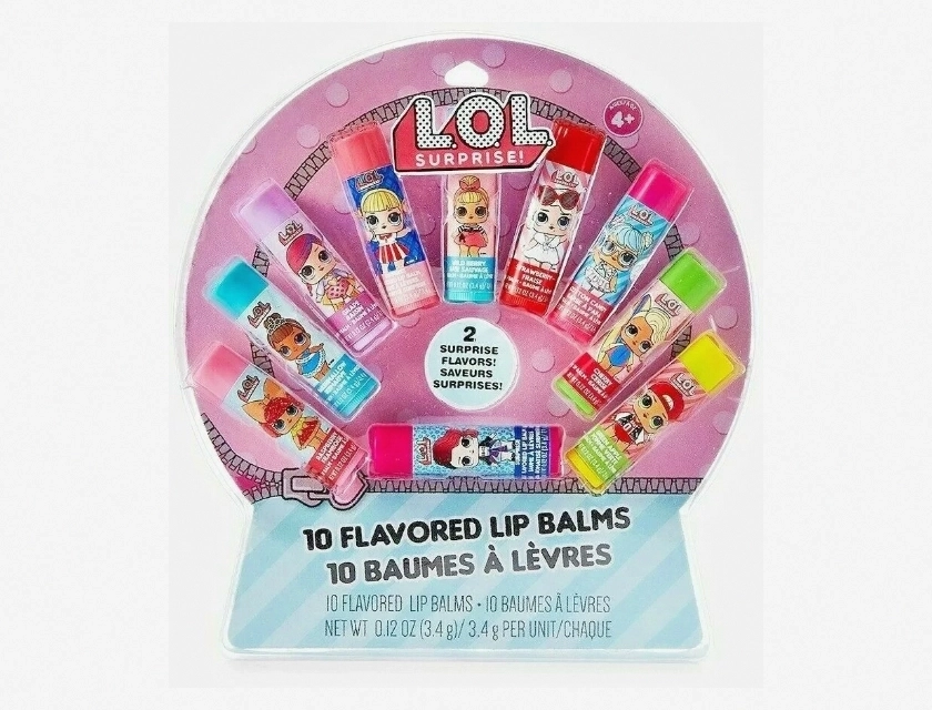 LOL Surprise Lip Balm Set 10 Pieces