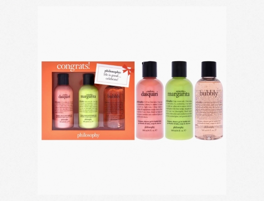 Philosophy Congrats for Women 3-Piece Gift Set