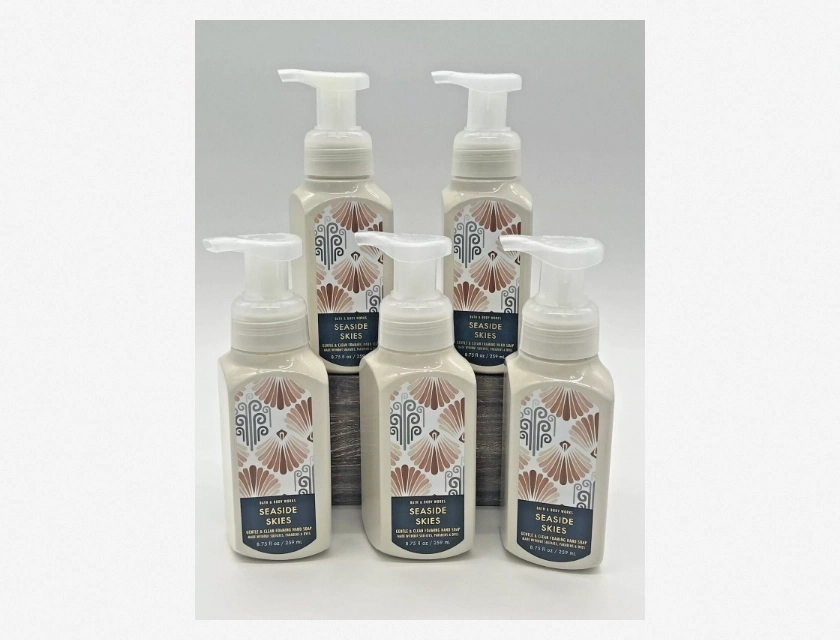 Bath & Body Works Seaside Skies Foaming Hand Soap, 5-Pack