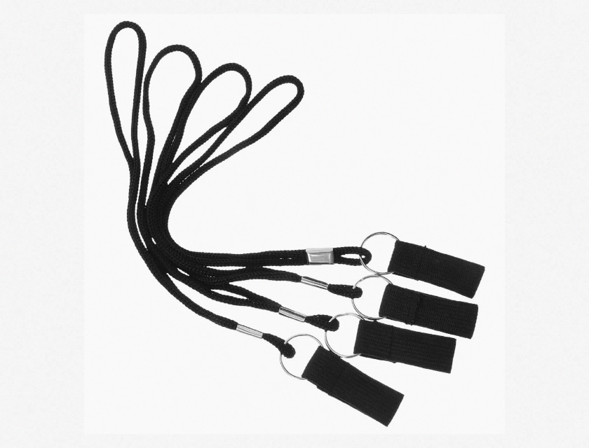 Walking Stick Lanyard and Wrist Strap, 4 Pieces