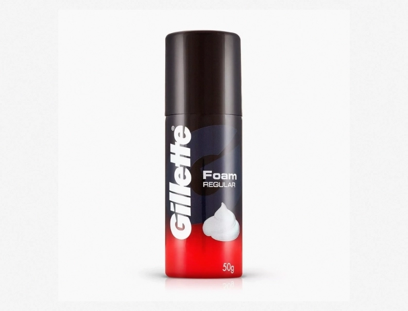 Gillette Classic Regular Pre-Shave Foam, 2 x 50g