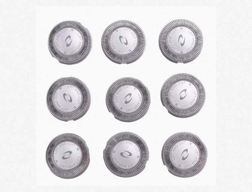 9-Piece Replacement Shaver Head Compatible with HQ3, HQ4, HQ55, HQ56, HQ6900, HQ6868, HQ5812, 7905