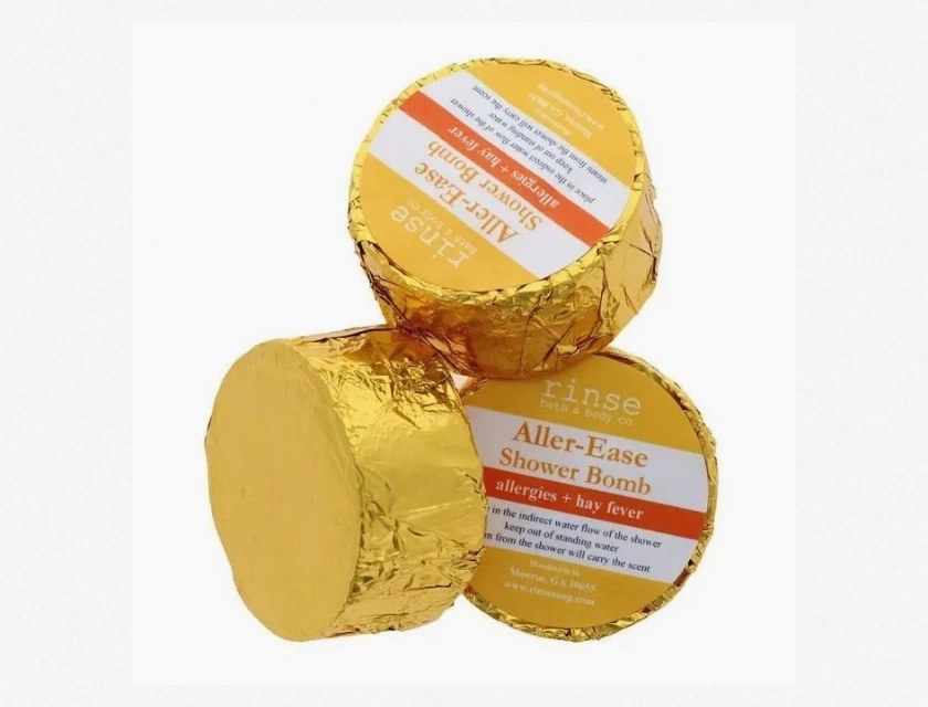 Aller Ease Shower Bomb – 6 Pack Shower Steamers for Allergy Relief, Essential Oil Aromatherapy, Decongestant, Sinus Relief, Soothe Cold & Flu Symptoms, Relaxing Shower Experience