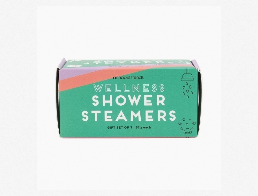 Annabel Trends Shower Steamer Gift Box – Wellness Aromatherapy Shower Bombs for Relaxation and Self Care, 6 Pack