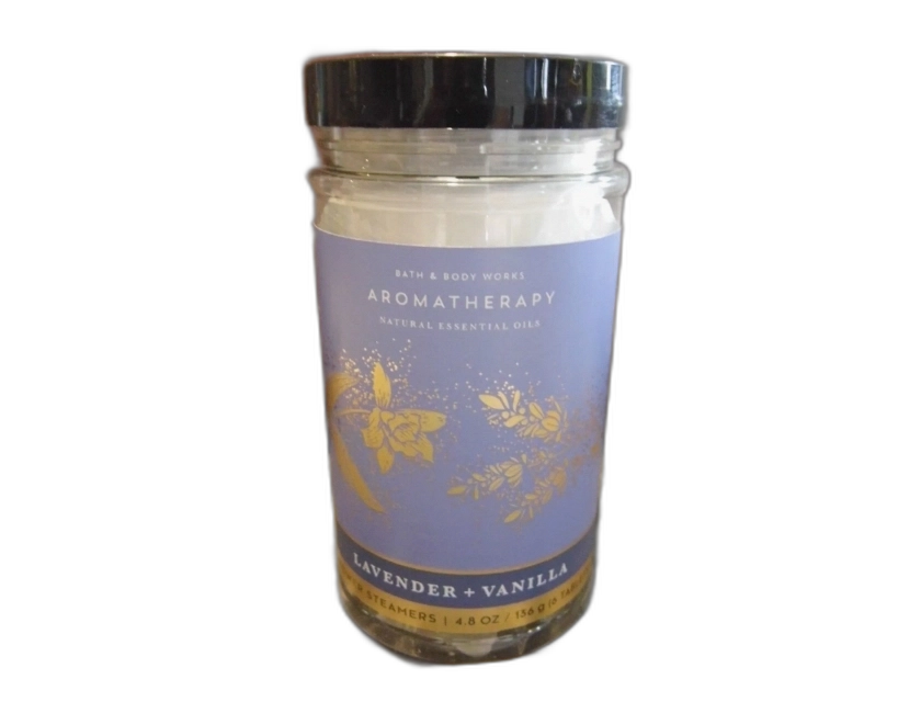 Bath & Body Works Aromatherapy Lavender & Vanilla Shower Streamers 4.8 oz