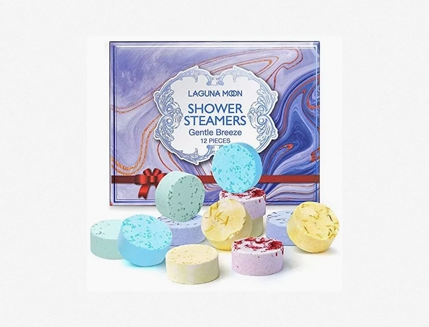 Aromatherapy Shower Steamers 12-Piece Variety Pack, Essential Oil Shower Tablets for Relaxation and Stress Relief