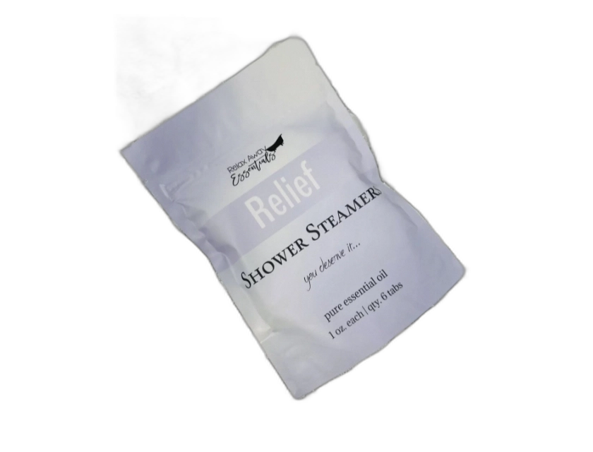 Relief Shower Steamers 6 Pack with Essential Oils for Relaxing Aromatherapy Shower