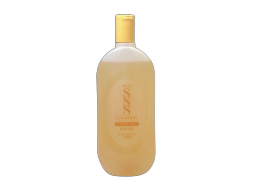 Avon Skin So Soft Light & Lush Foam Bath, 16 fl oz – Gentle Cleansing & Moisturizing Bubble Bath for Soft Skin