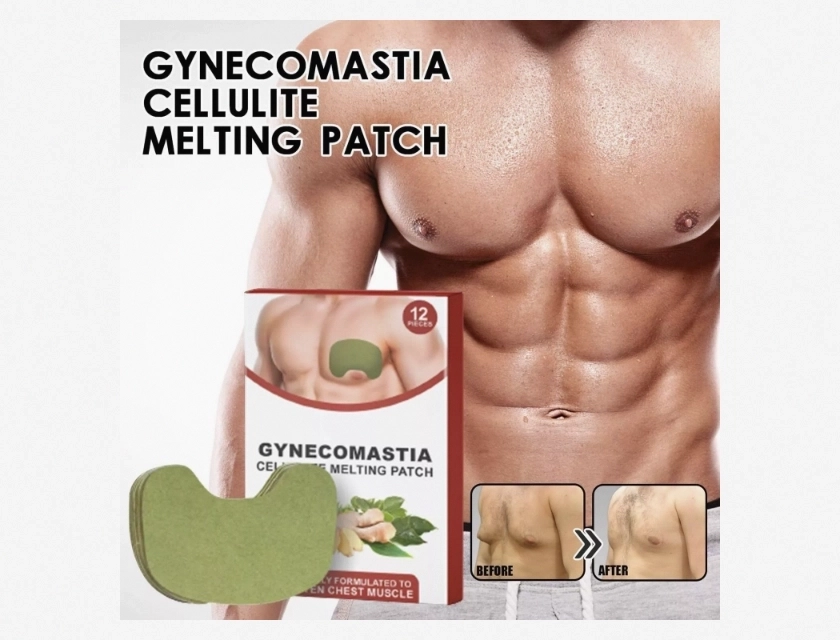 Gynecomastia and Cellulite Melting Patch with Ginger for Skin Tightening
