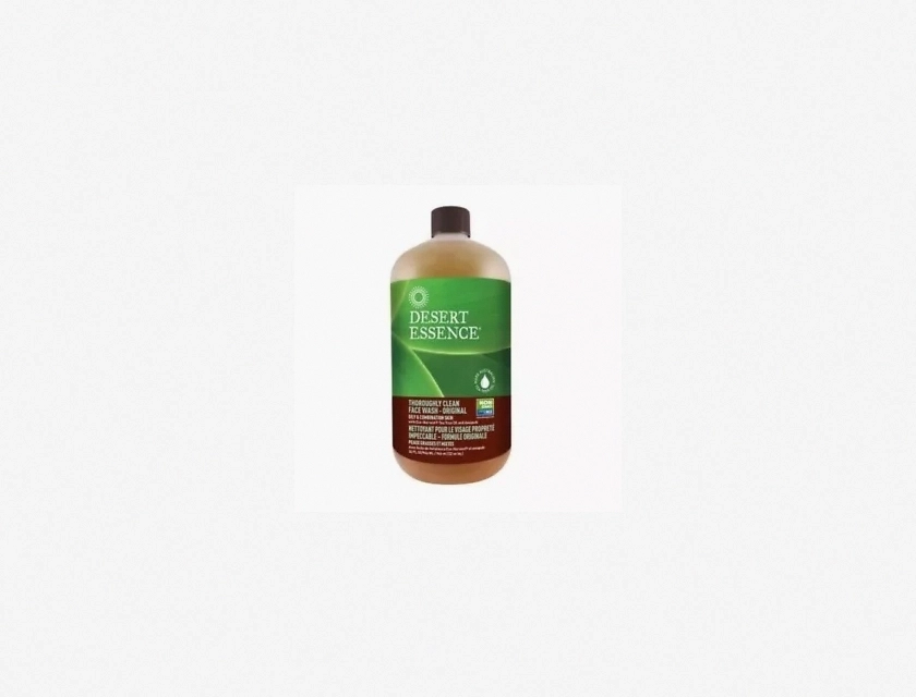 Desert Essence Thoroughly Clean Face Wash Refill, 32 oz
