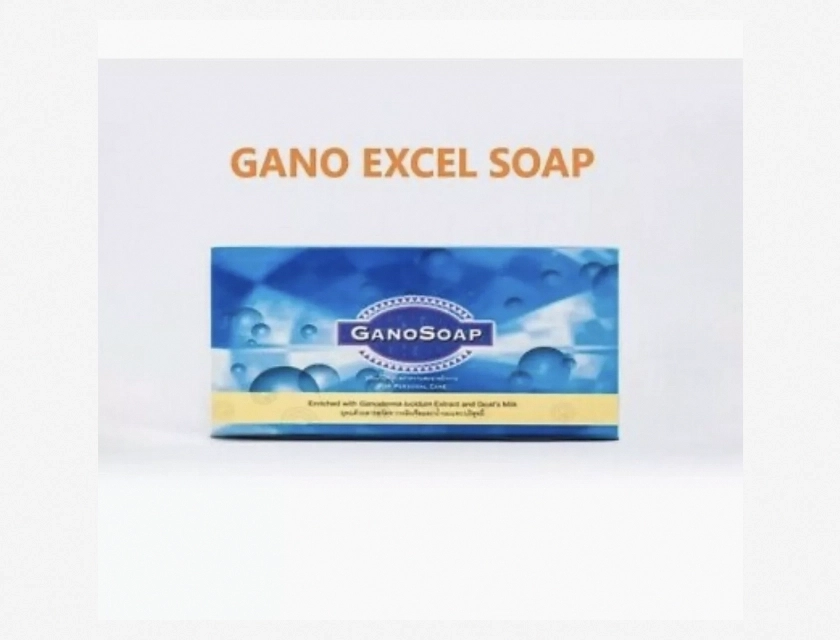 Gano Excel Soap Enriched with Ganoderma and Goat Milk, 2 Bars per Box