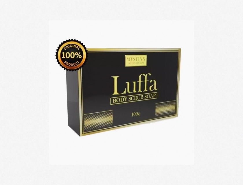 Fluffy Luffa Body Scrub Soap 80g – Removes Dirt and Dead Skin Cells for Smooth Skin