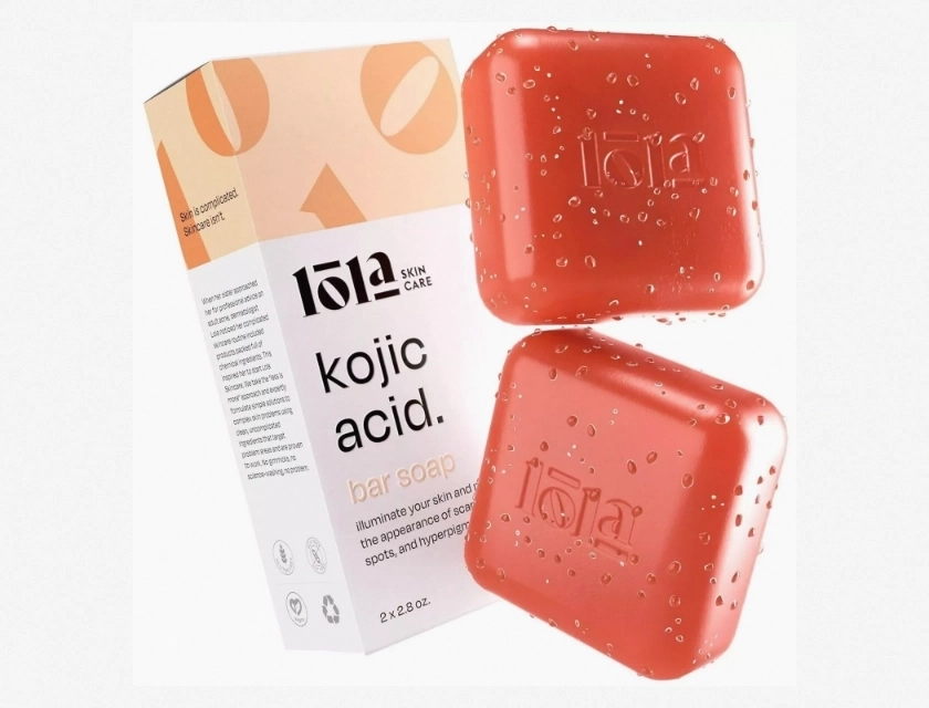 Kojic Acid Soap for Skin Whitening with Natural Turmeric Root and Ora