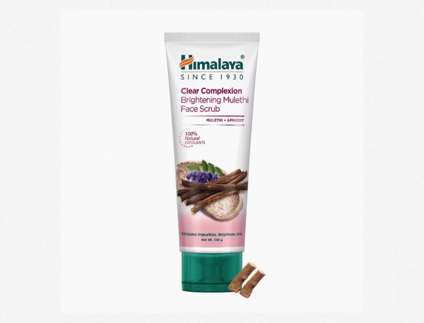 Himalaya Herbals Clear Complexion Whitening Face Scrub with Licorice, 3.53 oz (100 g)