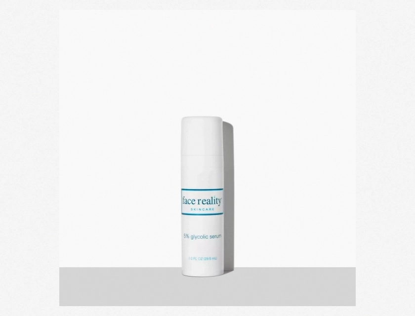 5% Glycolic Acid Serum for Face, Exfoliating AHA Treatment for Smooth Skin, Anti-Aging, Dark Spots & Acne Scars, Vegan Cruelty-Free