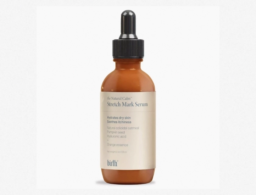 Birth Skincare Stretch Mark Serum for Pregnancy and Postpartum, Natural and Safe