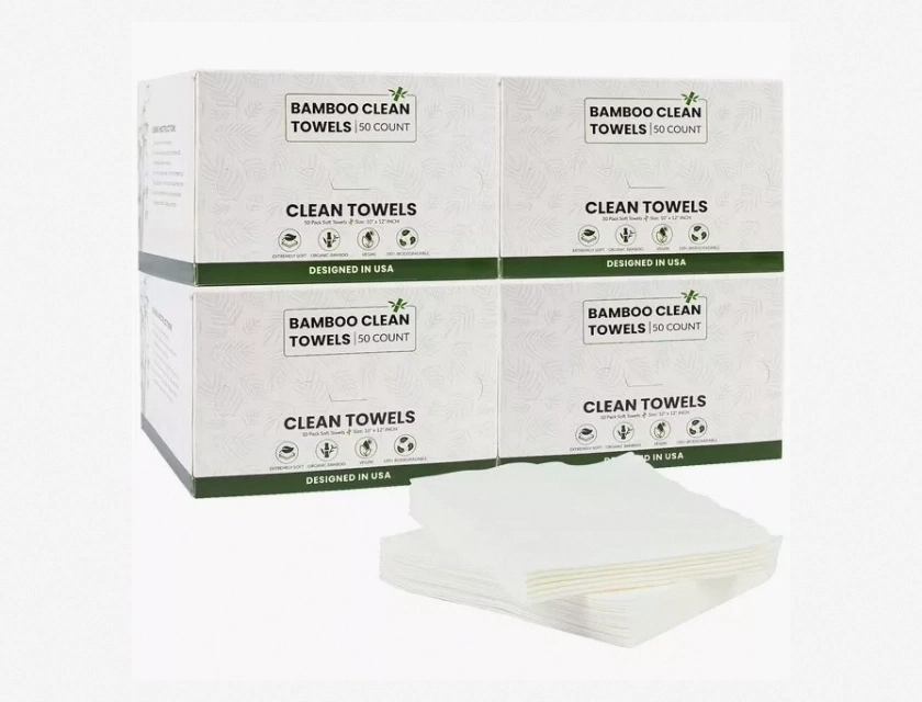Facial Cleansing Wipes, 10 x 12 Inch, 200 Count