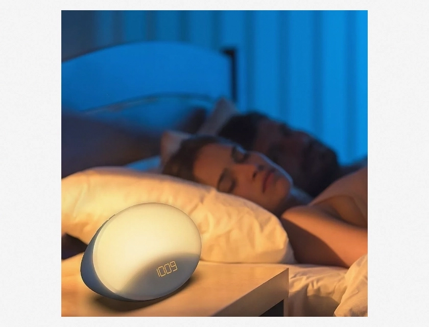 iHome Zenergy Sunrise Bluetooth White Noise Machine, IZBT3W