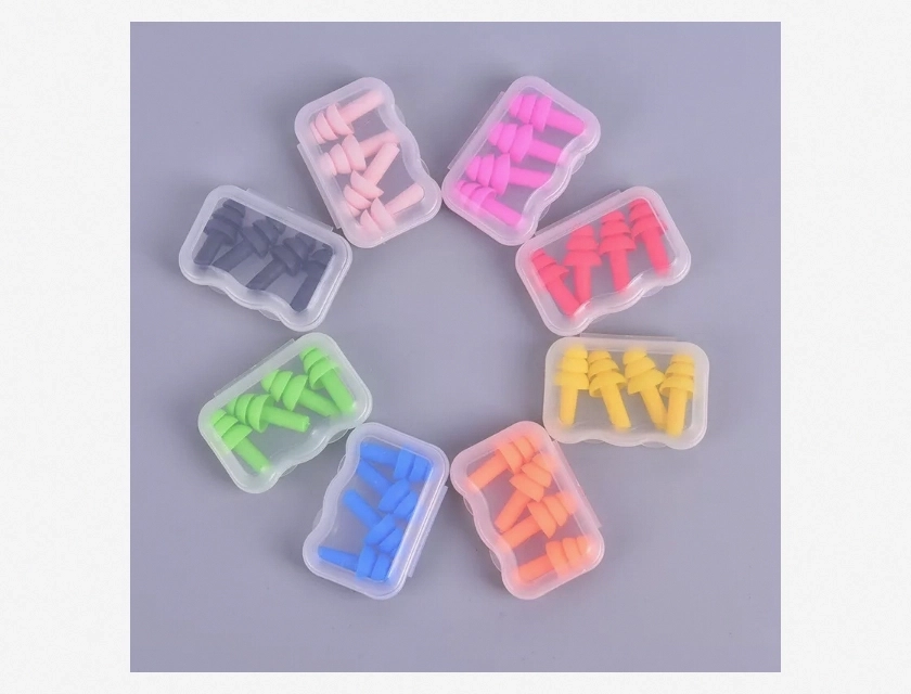 2 Pair Ear Plugs for Sleep Noise Prevention, Travel Sleeping Noise Reduction
