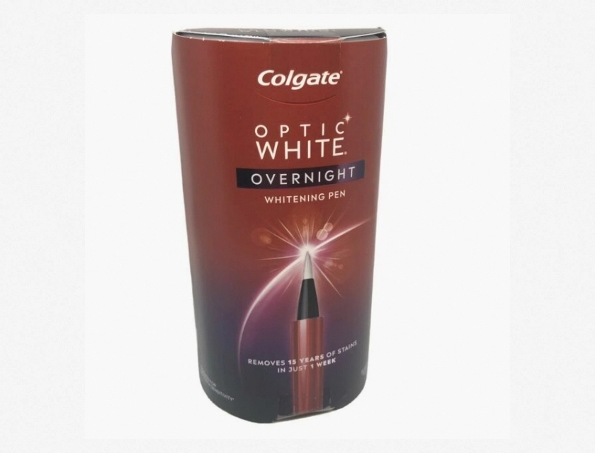 Colgate Optic White Overnight Teeth Whitening Pen, 0.08 fl oz