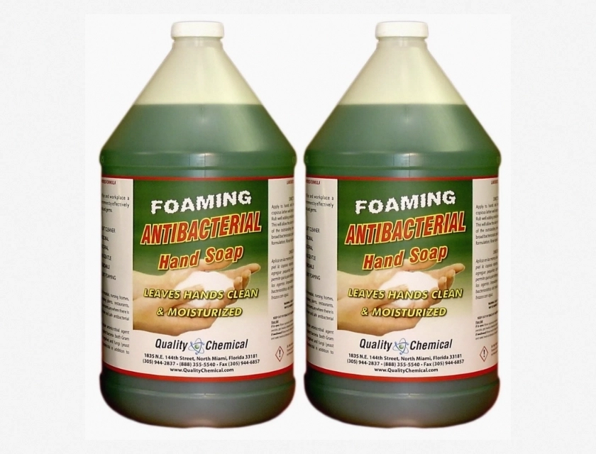Antibacterial Foaming Soap, 2 Gallons (2 Pack) – Effective Hand Wash for Commercial and Home Use
