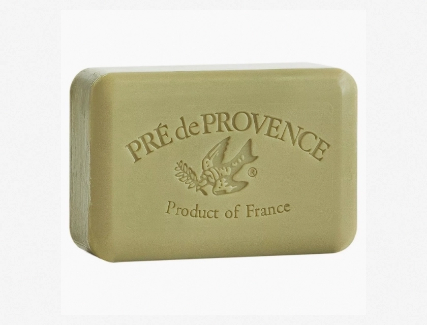 Pre de Provence Shea Butter Enriched Green Tea Soap, 250g – Moisturizing, Natural, and Gentle Cleansing Bar