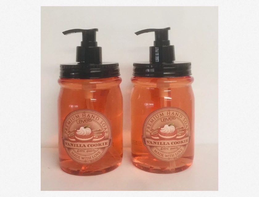 Premium Vanilla Cookie Hand Soap, 16.9 fl oz, Pack of 2