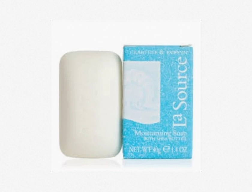 Crabtree Evelyn La Source Soap 3.5 Oz – Moisturizing Bar with Sea Minerals and Algae Extract for Silky Smooth Skin