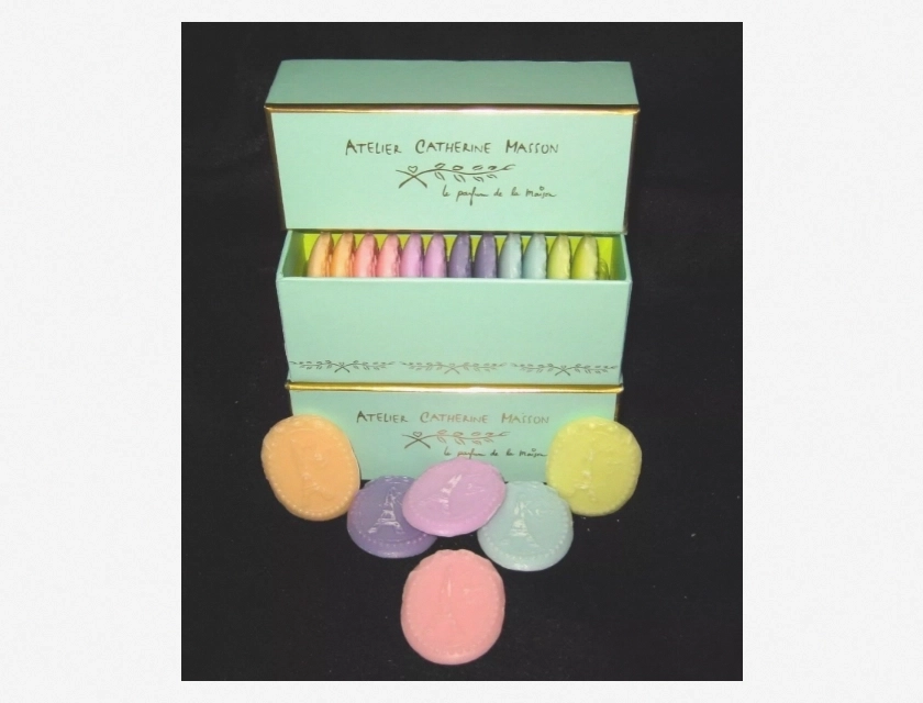 Atelier Catherine Masson Haute Couture Paris Eiffel Tower Elegant Perfumed Soap