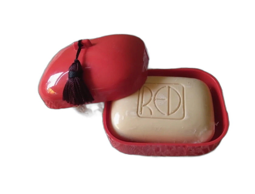 Silky Body Perfumed Soap Red Black Tassel Original Packaging