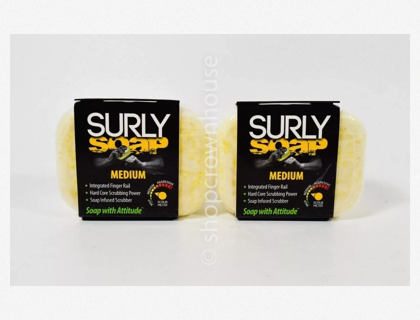 Surly Soap 14055 Medium Aggression Bar Soap, 1 Pack