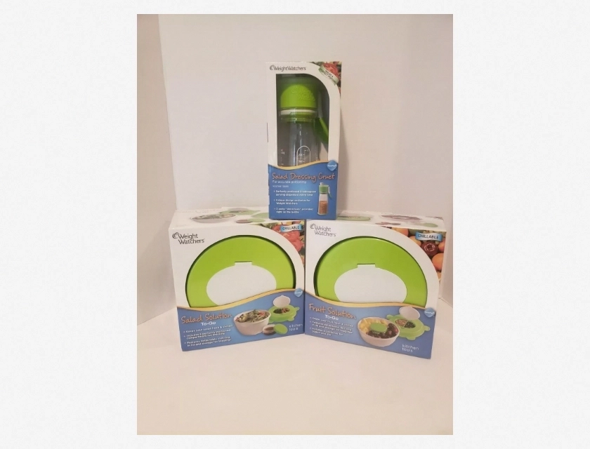Weight Watchers Fruit Solution To-Go and Salad Solution with Dressing