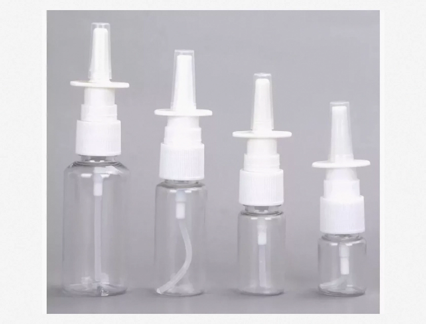 Clear Empty Plastic Refillable Pump Mist Bottles for Nose and Nasal Spray – 5ml, 8ml, 10ml, 20ml, 30ml