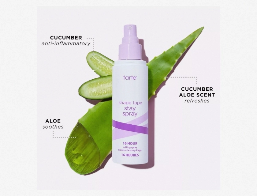 Tarte Shape Tape Stay Spray Vegan Setting Spray, Travel Size, 120 ml