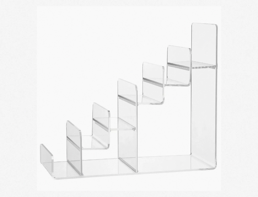 Acrylic Multi-Layer Eyeglasses Purse and Jewelry Display Stand