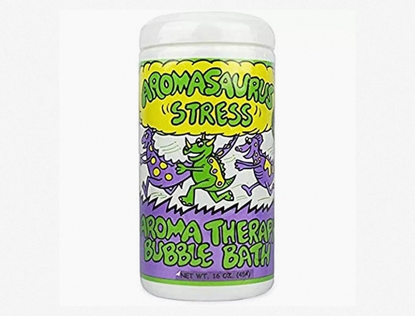 Abra Therapeutics Aromasaurus Stress Bubble Bath, 16 oz – Relaxing Aromatherapy Bath Soak for Stress Relief