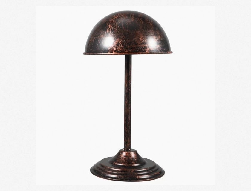 Retro Hat Display Holder – Metal Desktop Stand for Caps – Bottle Cap Rack