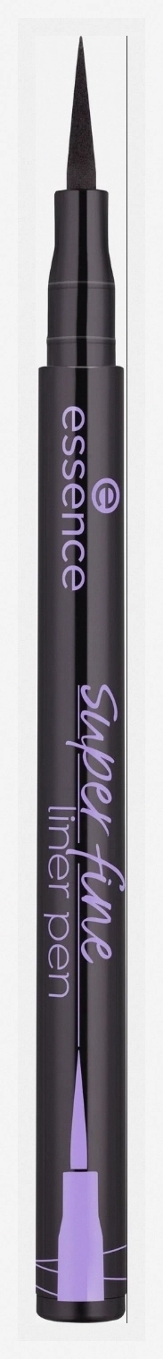 Essence Super Fine Liner Pen 1 ml, Long-Lasting Waterproof Liquid Eyeliner, Precision Tip for Intense Black Eye Makeup