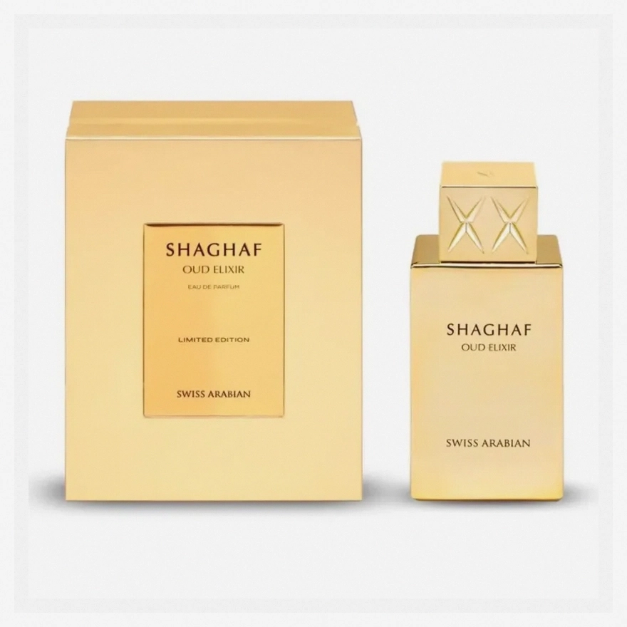 Swiss Arabian Shaghaf Oud Elixir Eau De Parfum, Limited Edition, 75 ml