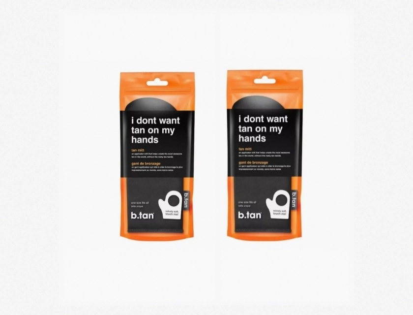 B.Tan I Don’t Want Tan On My Hands Sunless Tan Mitt 2 Pack