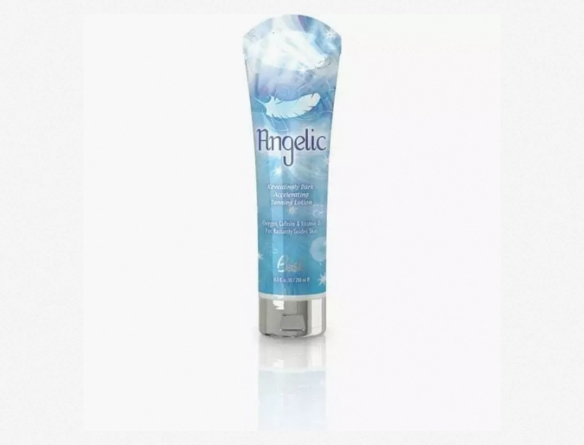 Angelic by Bask Revealingly Dark Tanning Lotion, Premium Self Tanner for Natural Bronze Glow