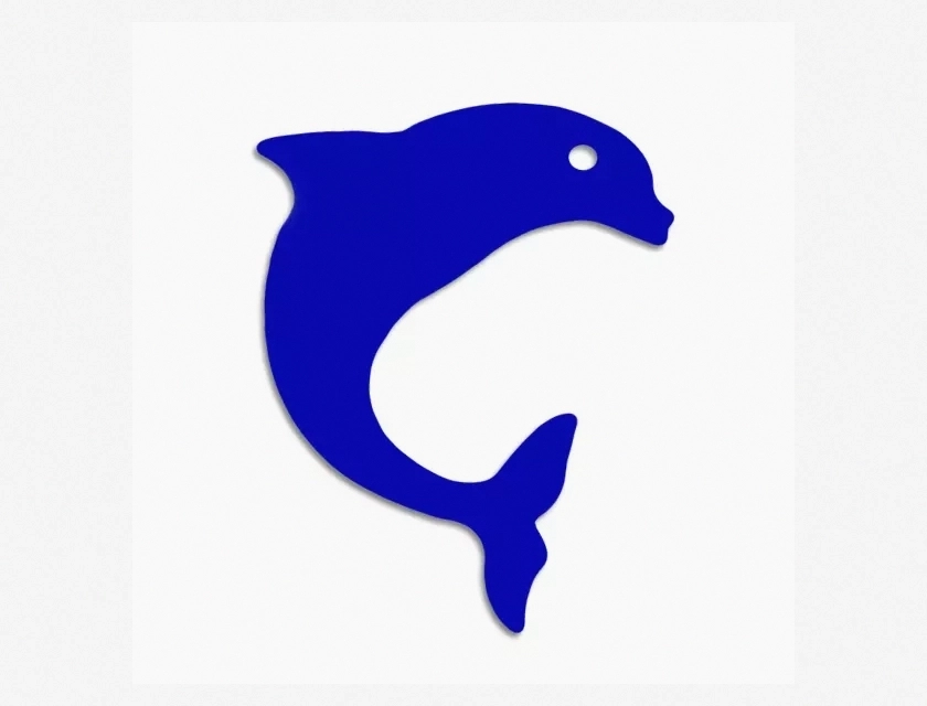 Tanning Bed Body Stickers Dolphin Tattoo 40-Pack