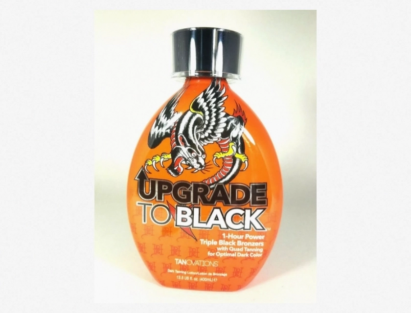 Ed Hardy Upgrade to Black Triple Bronzer Tanning Lotion, 13.5 oz