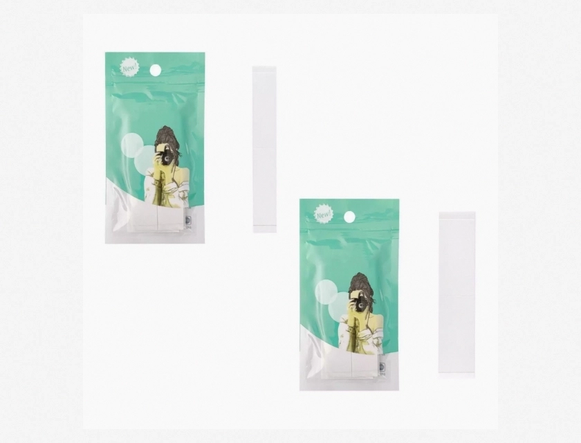 Double Sided Transparent Invisible Tape for Clothes, Low-Cut Necklines, and Dresses – Strong Hold, Skin Safe, Clear Fashion Tape
