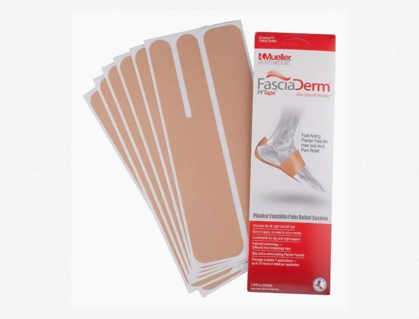 Mueller PF Tape System for Plantar Fasciitis and Heel Pain, 7 Pack