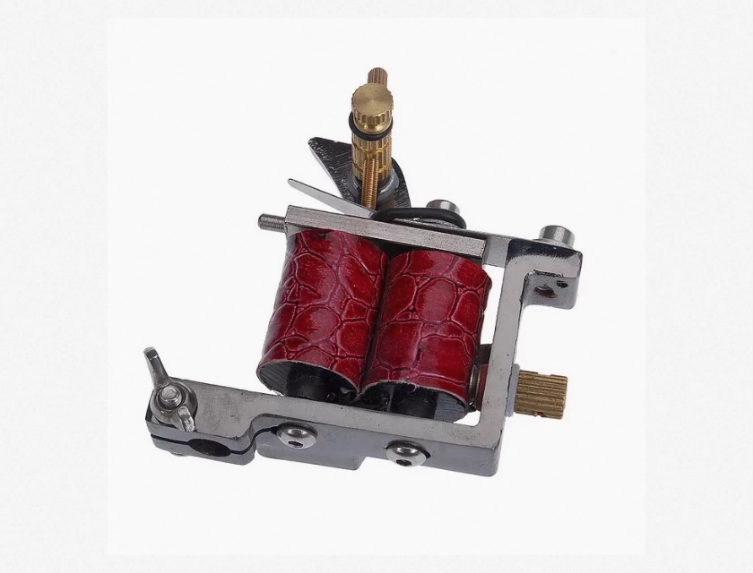 Cast Iron Coil Tattoo Machine for Beginners – Liner and Shader S1B, Professional Tattoo Pen Kit
