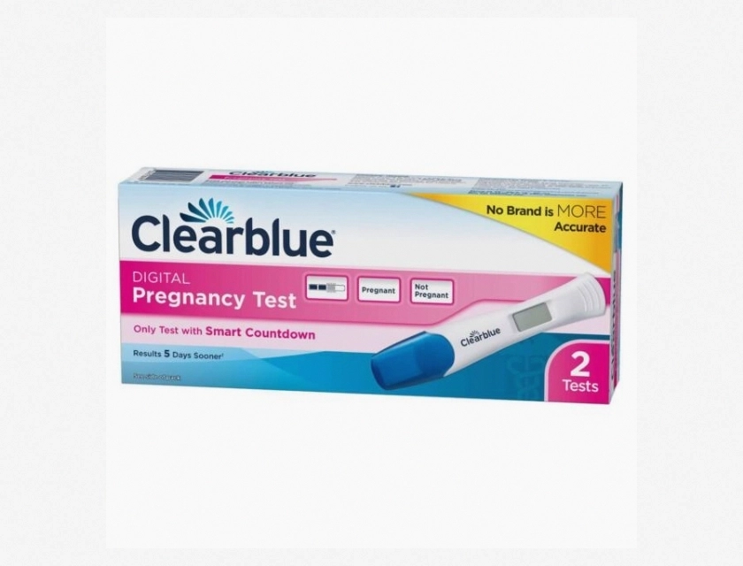 Clearblue Digital Pregnancy Test with Smart Countdown, 2 Count